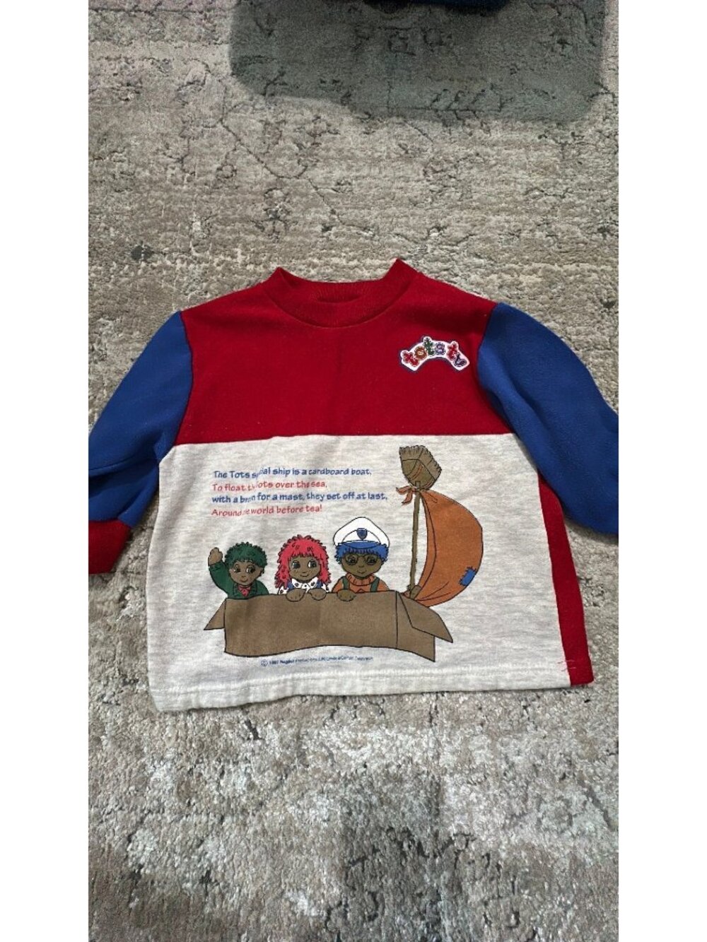 Vintage 1997 tots tv sweater 2/3